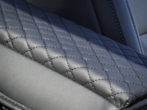 Ford Bronco Armrest Cover - EcoLeather - Diamond Pattern - No Pocket